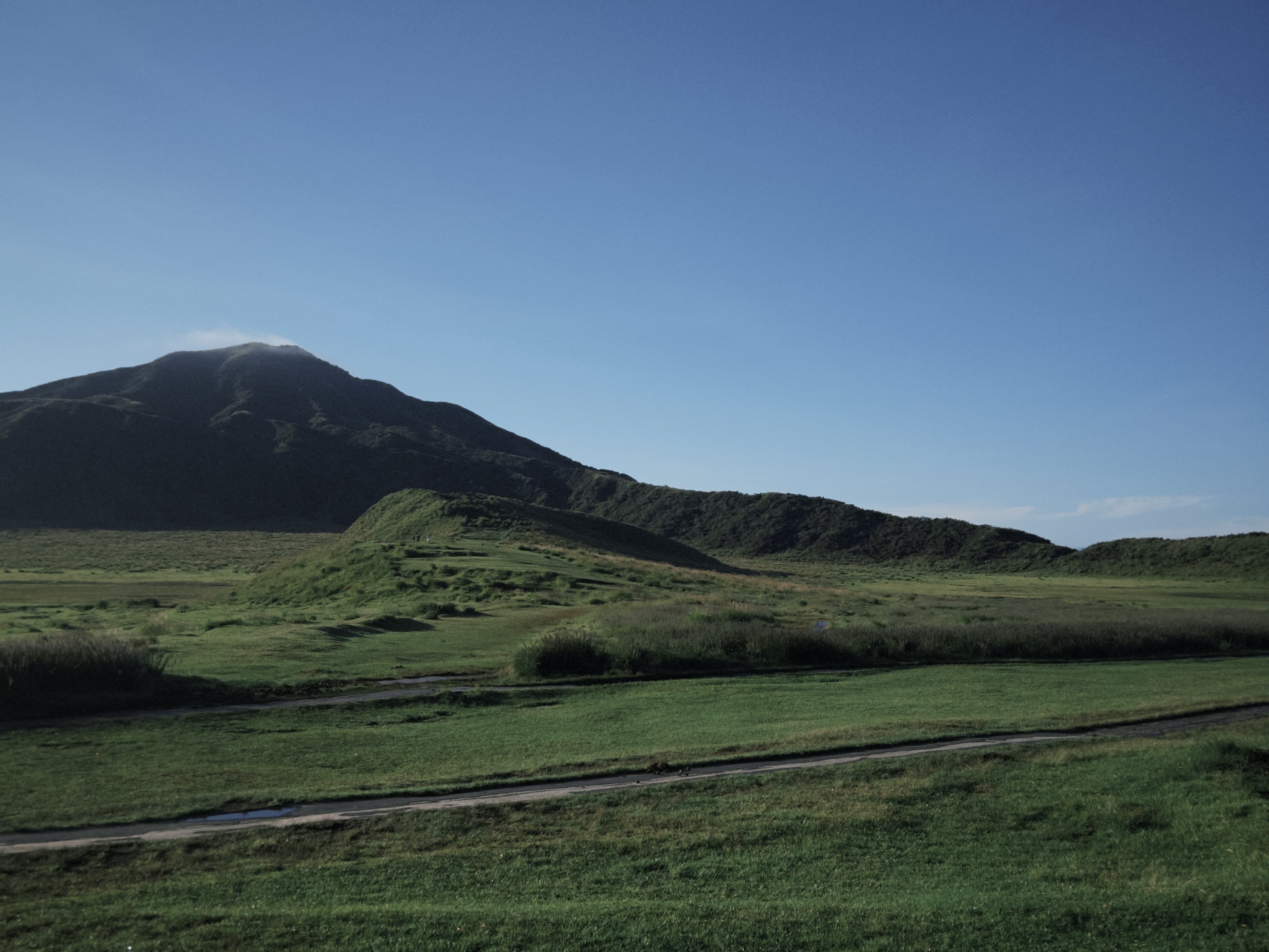 雄大な山の景色